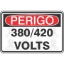Perigo - 380/420 VOLTS